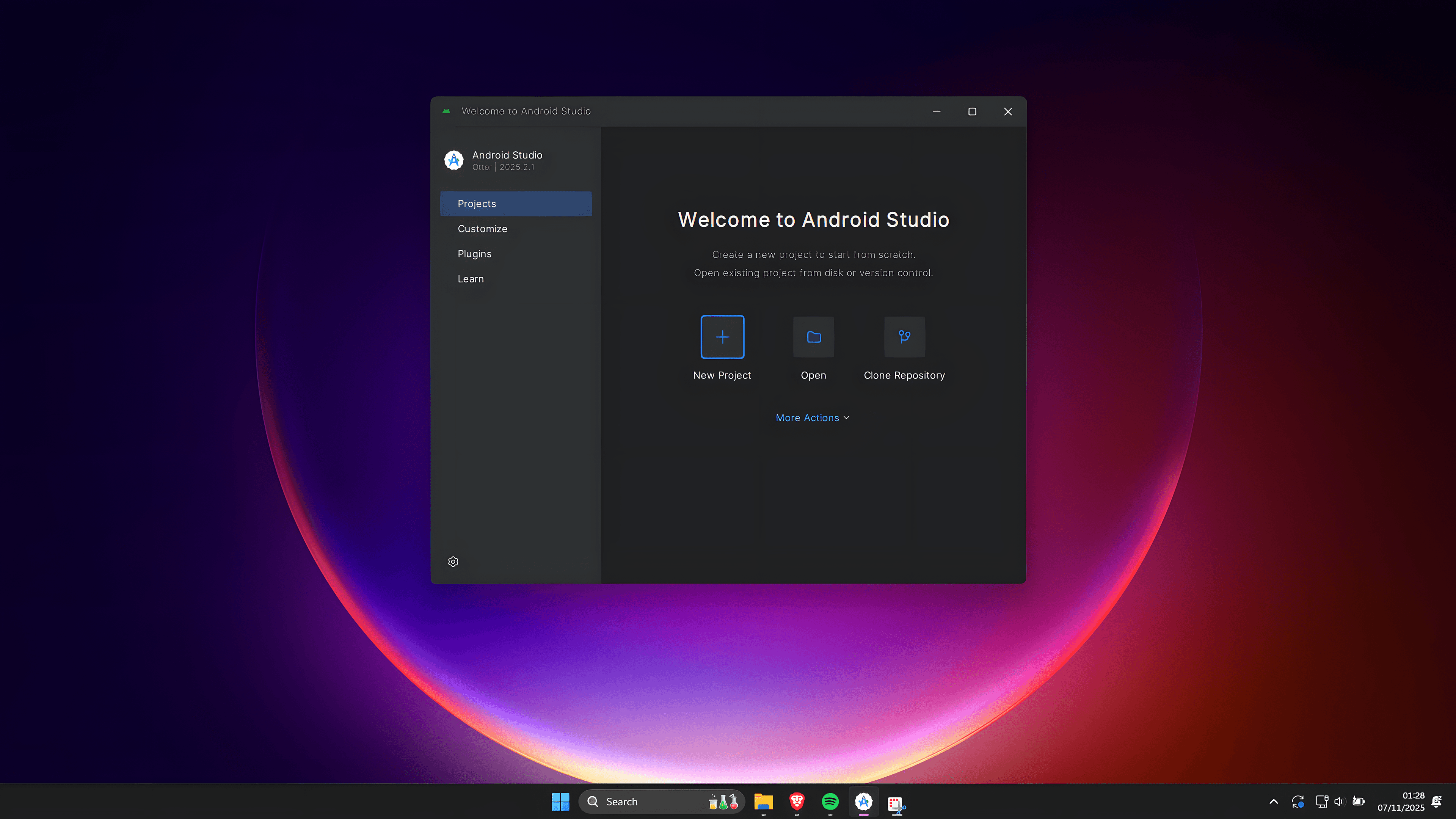 Android new project 01